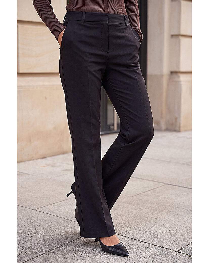 Roman Long Bootcut Stretch Trousers