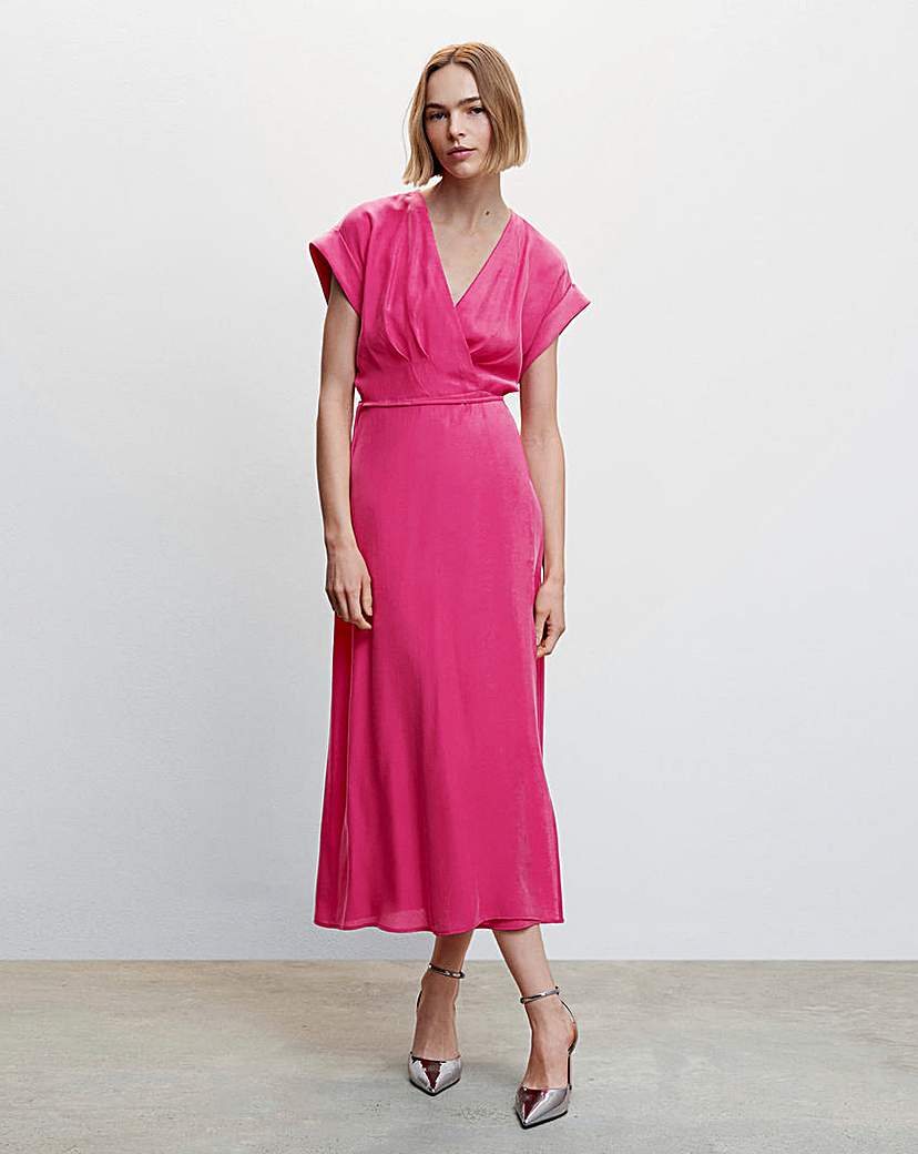 Mango Modal Wrap Dress