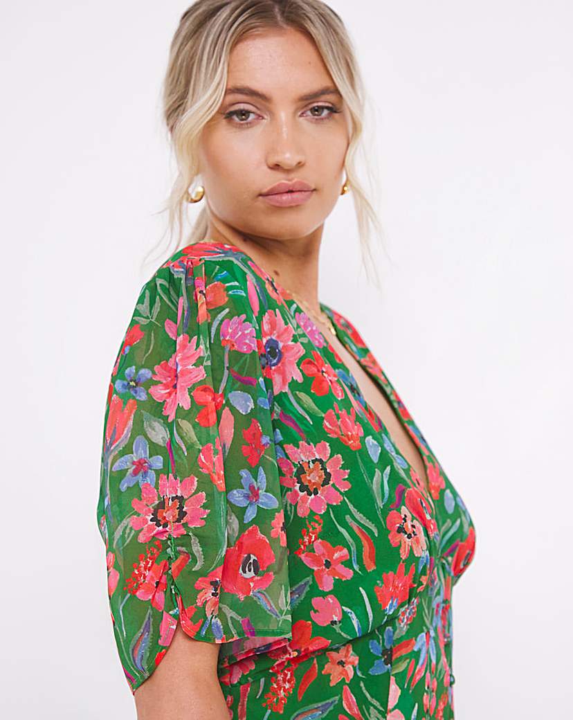 Hope & Ivy Midi Dress