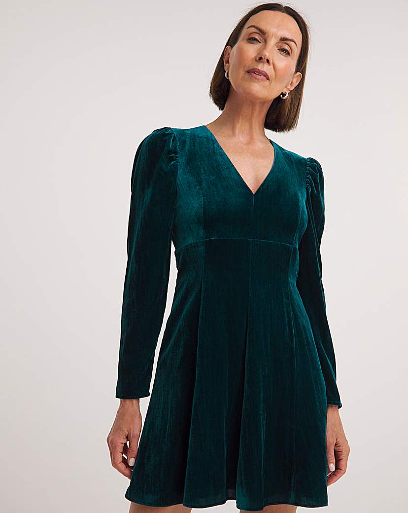 Whistles Velvet Dress