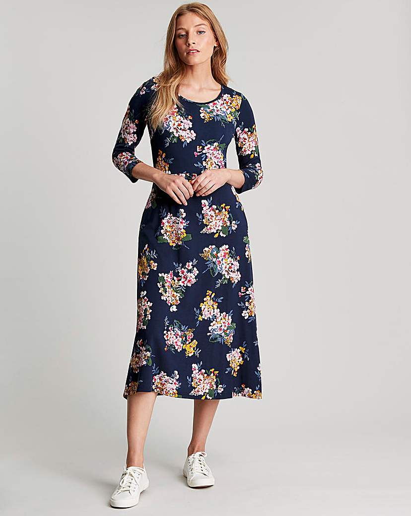 Joules Elodie Floral Print Dress