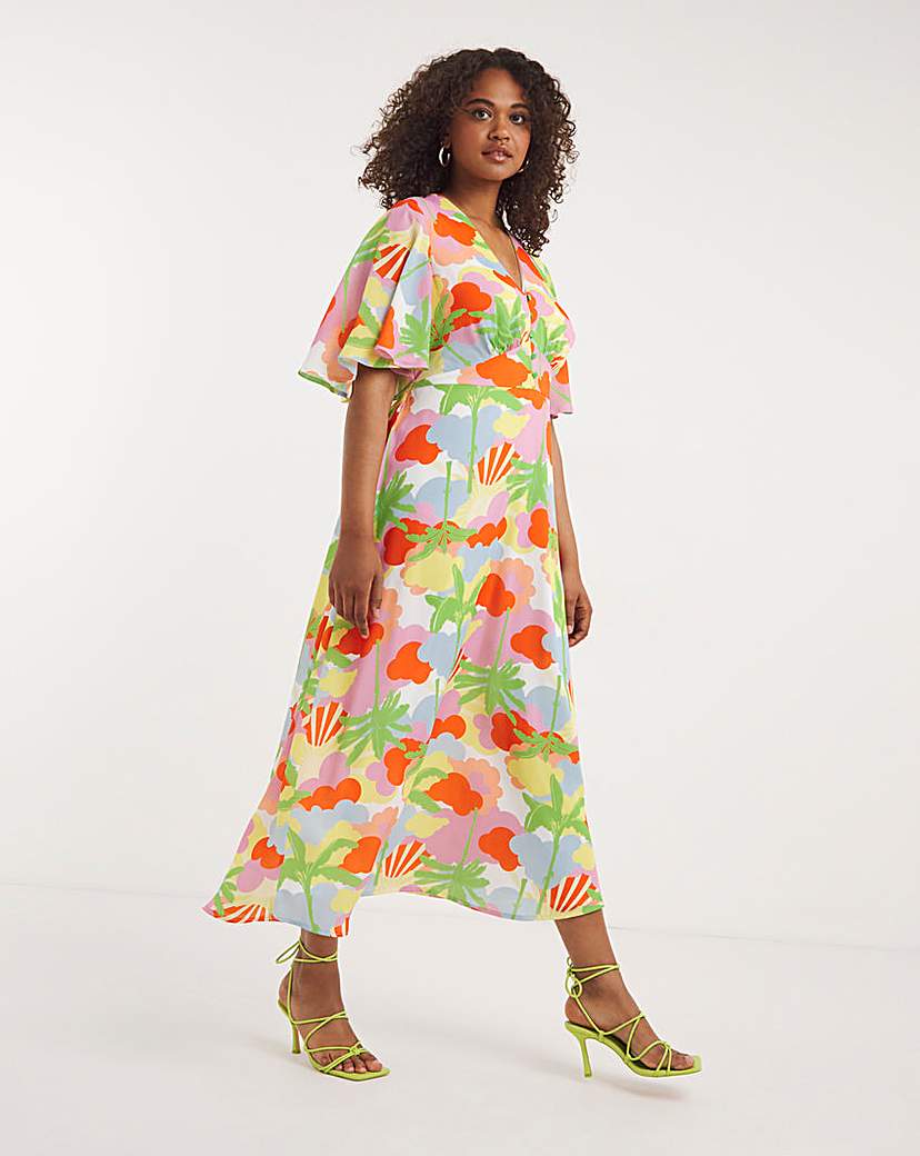 Twisted Wunder Bunny Maxi Dress
