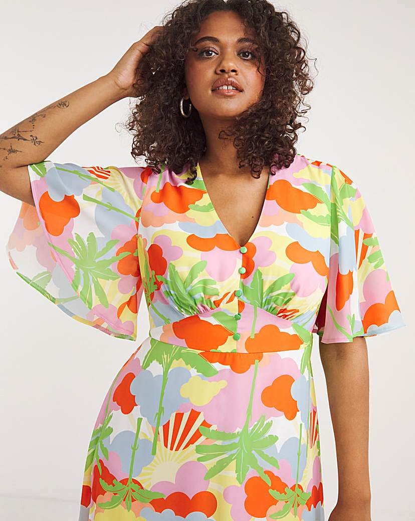 Twisted Wunder Bunny Maxi Dress