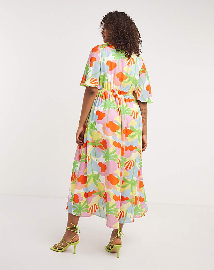 Twisted Wunder Bunny Maxi Dress
