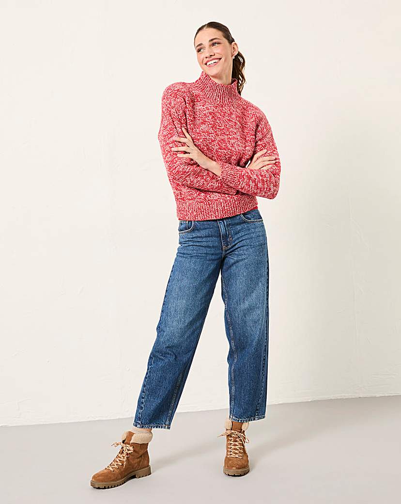 Fatface Casey Twist Roll Neck
