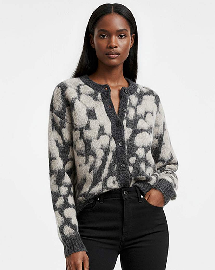 Religion Blush Animal Cardigan