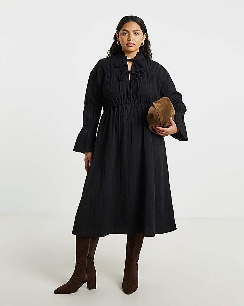 New In - Native Youth Tiered Midaxi Dress