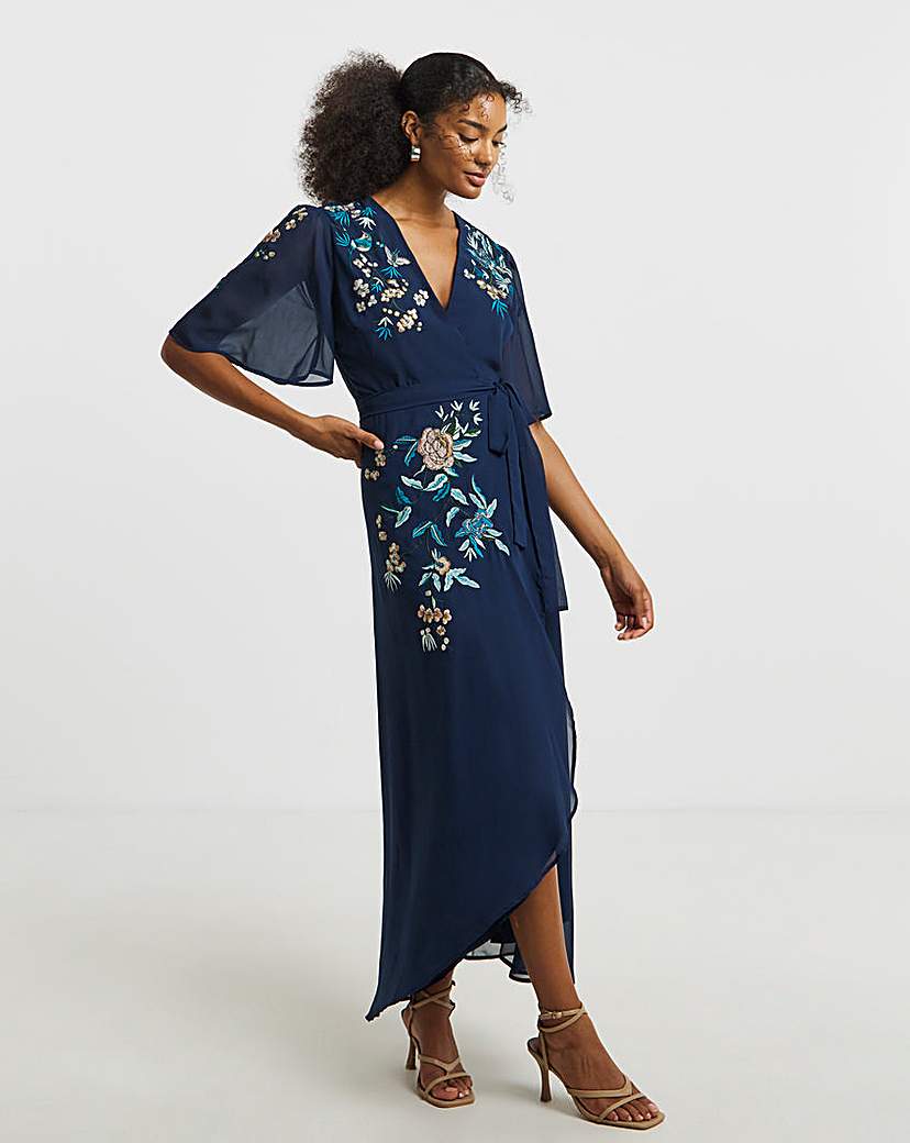 New In - Hope & Ivy Catriona Wrap Dress