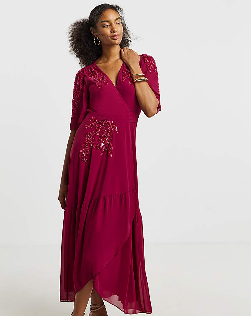 New In - Hope & Ivy Petal Maxi Dress