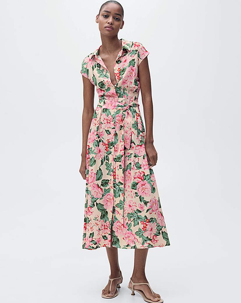 New In - Mango Dress Apple