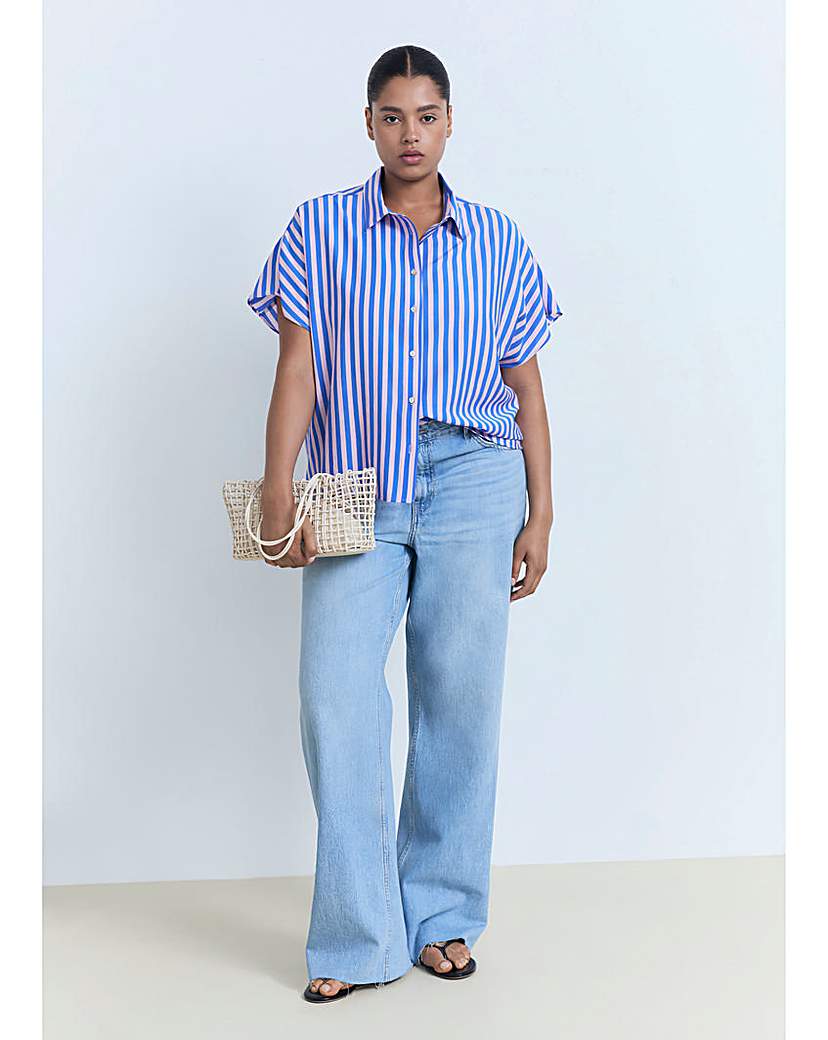 Mango Striped Shirt