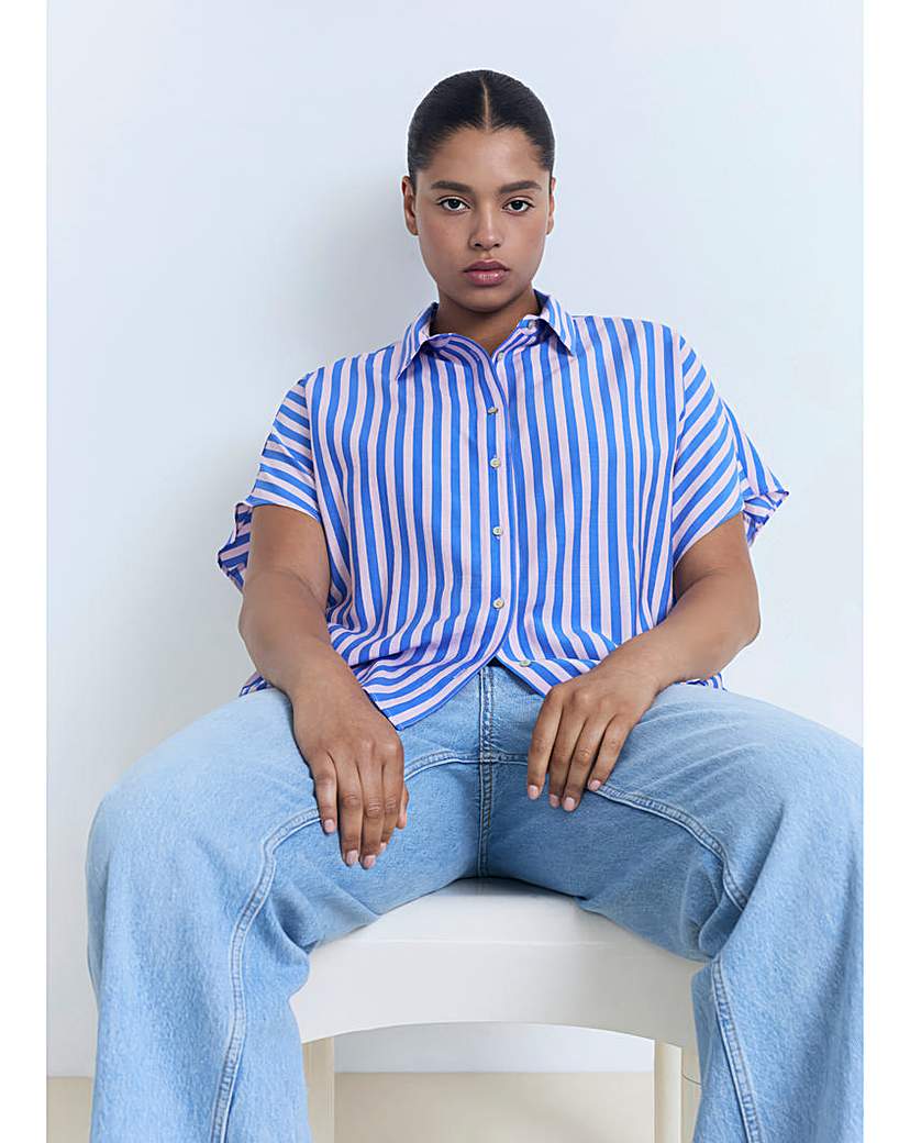 Mango Striped Shirt