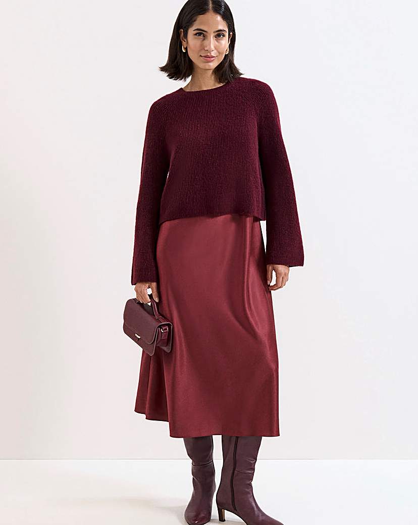 New In - Phase Eight Plain Issy 2 In 1 Dress