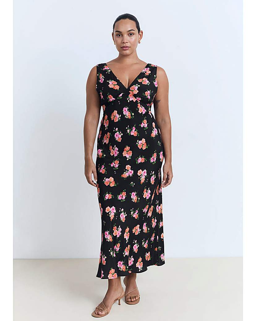 New In - Mango Butterfly Midi Dress