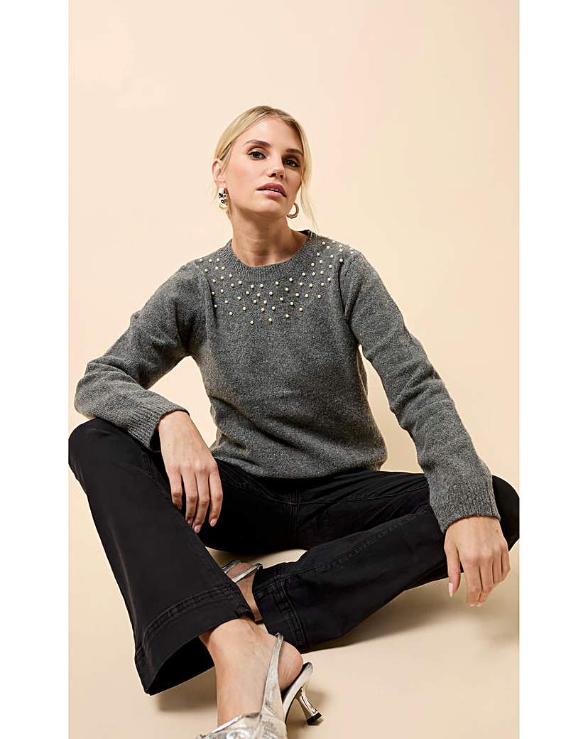 New In - Little Mistress Grey Jumper