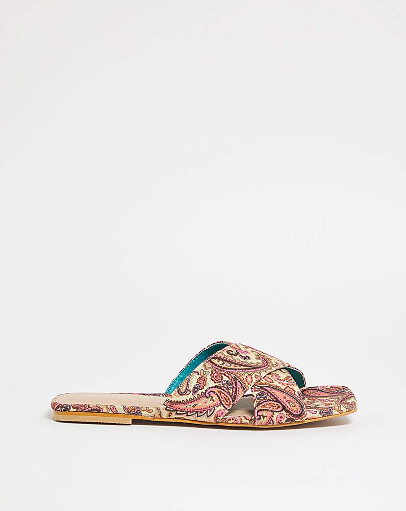 Joe Browns Paisley Sliders E Fit