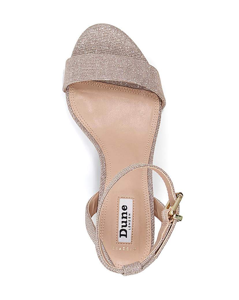 Dune Meye Block Heel Sandals D Fit