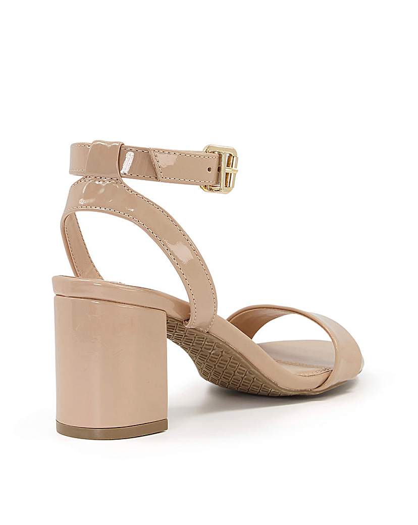 Dune Meye Block Heel Sandals D Fit