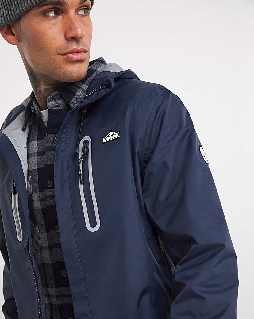 Snowdonia Navy Pocket Waterproof Jacket