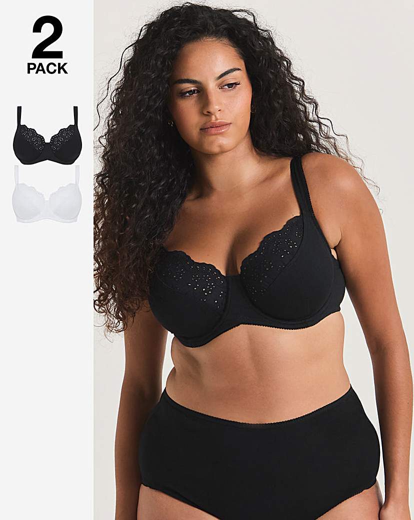 New In - 2 Pack New Jane Full Cup Wired Bras