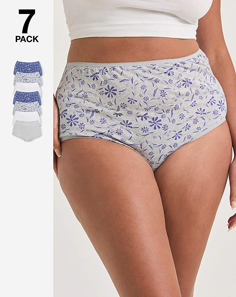 New In - Pretty Secrets 7 Pack Full Fit Brief