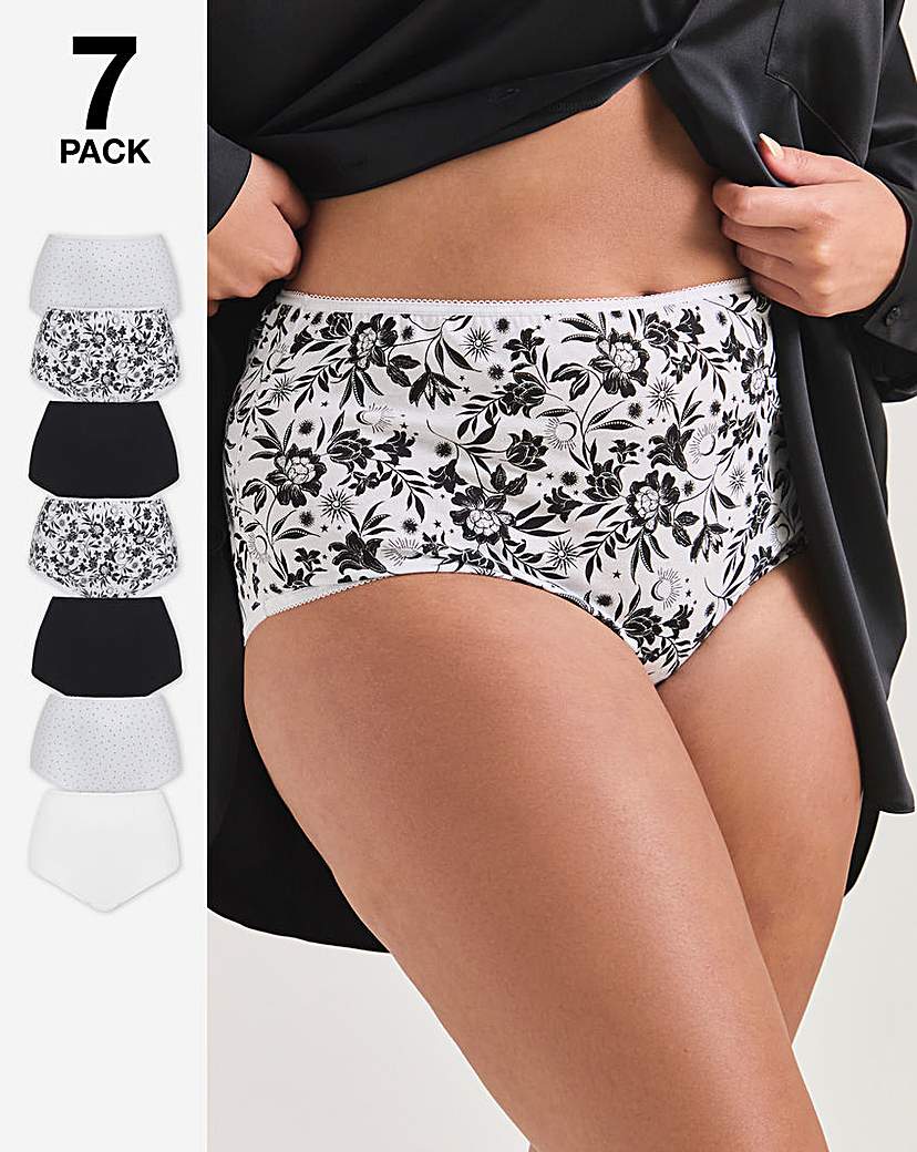 New In - Pretty Secrets 7 Pack Full Fit Brief