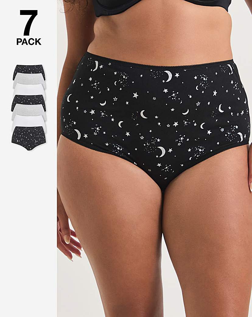 New In - Pretty Secrets 7 Pack Full Fit Brief