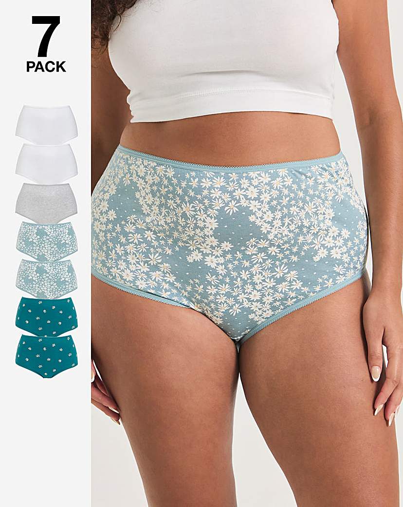 New In - Pretty Secrets 7 Pack Full Fit Brief