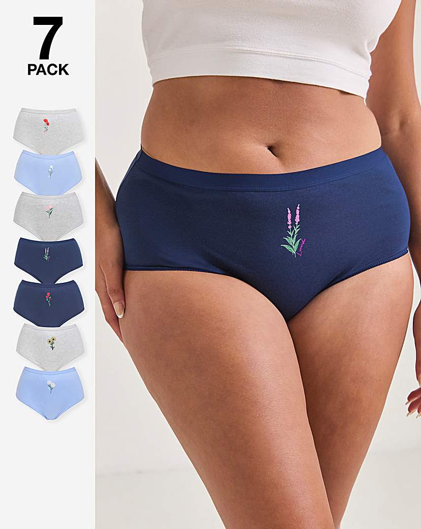 Pretty Secrets 7 Pack Full Fit Brief