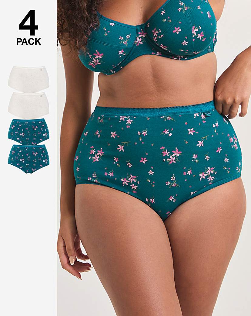 New In - 4 Pack Slimma Full Briefs