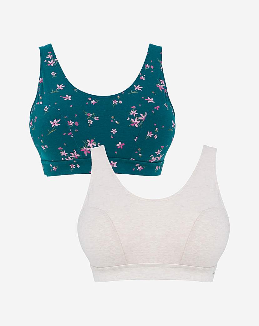 2 Pack Slimma Comfort Tops