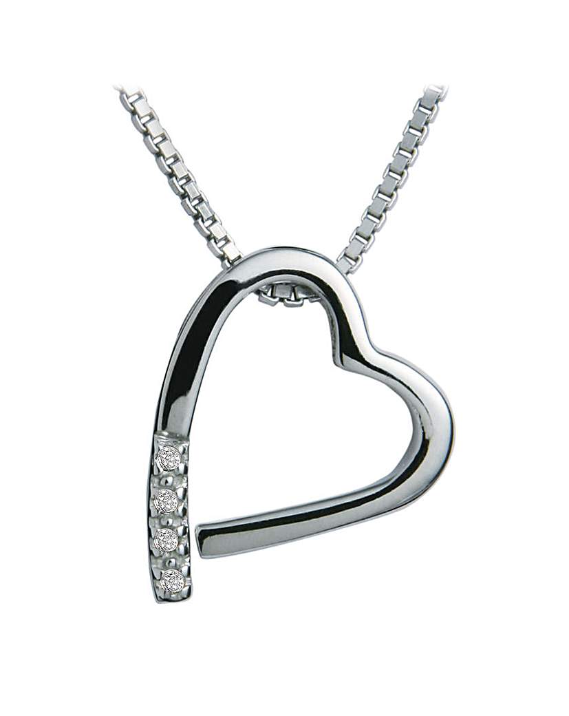 hot diamonds heart pendant