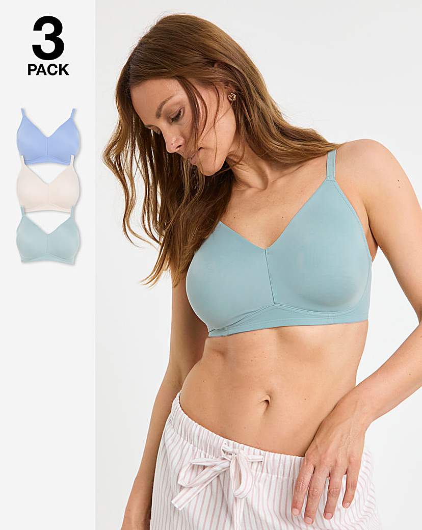3 Pack Claire Micro NW Full Cup Bras