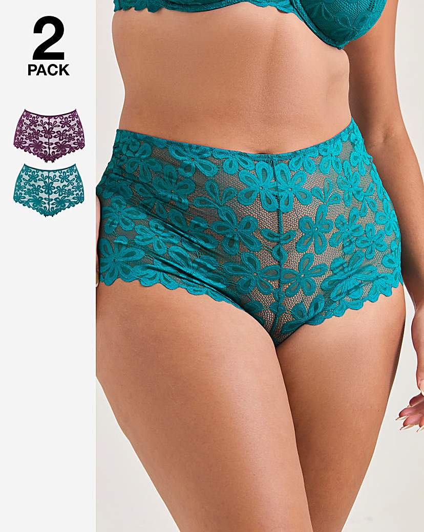 2 Pack Daisy Lace Shorts