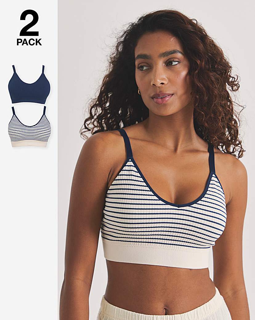 2 Pack Knitted Comfort Tops