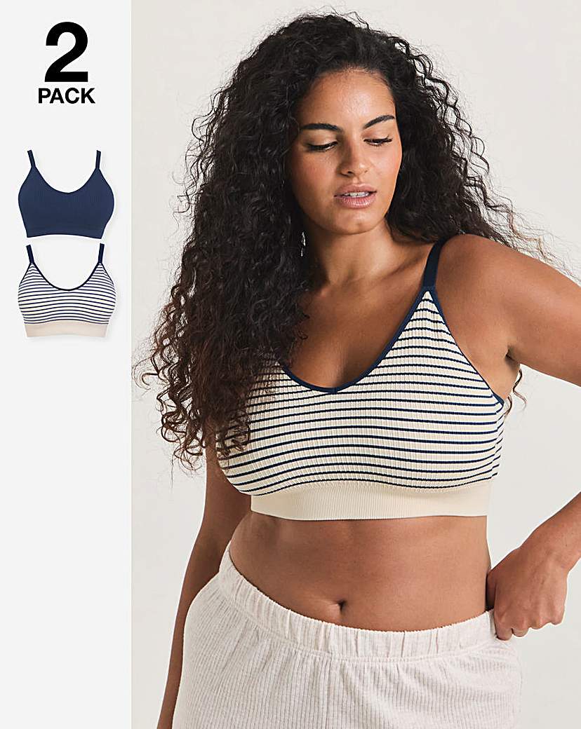 New In - 2 Pack Knitted Comfort Tops