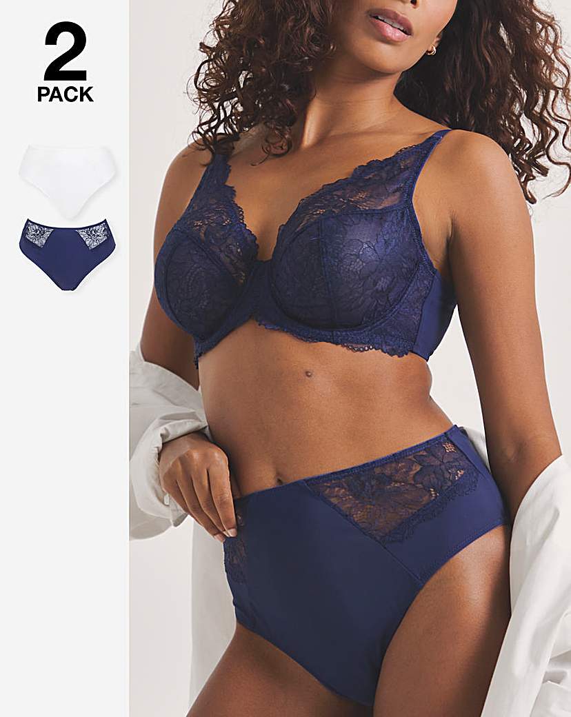 2 Pack Ella Full Knickers