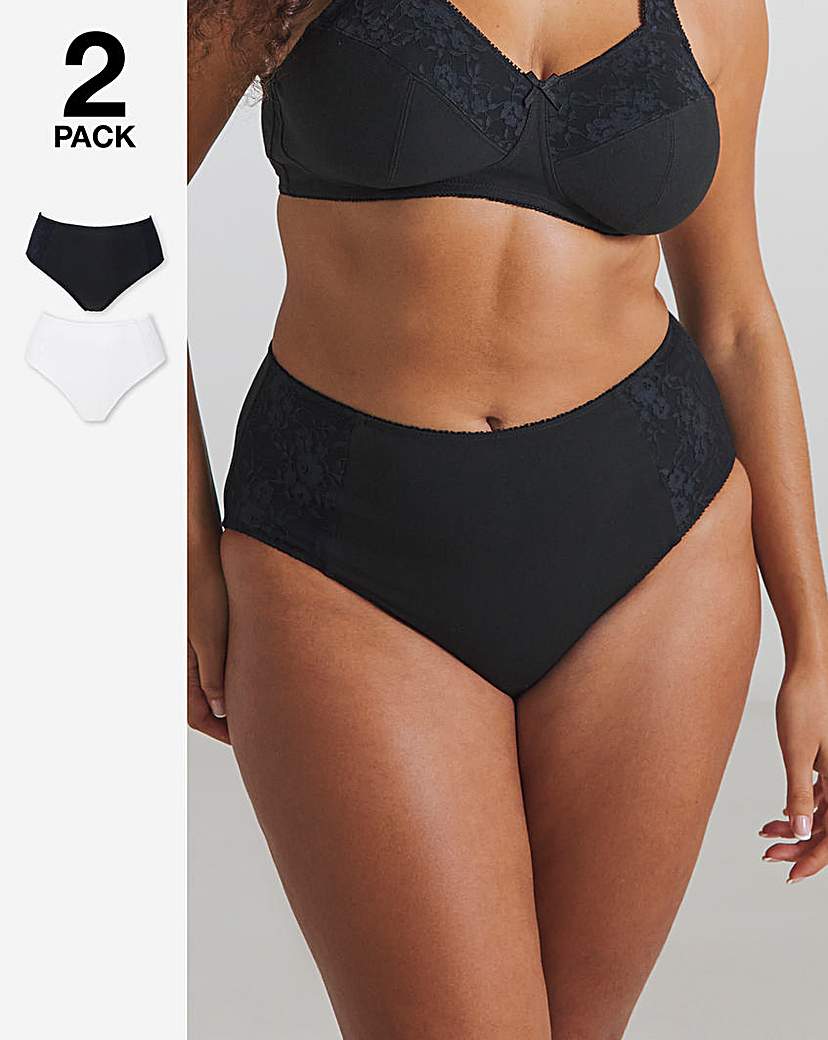 New In - New Sarah 2 Pack Full Fit Knickers