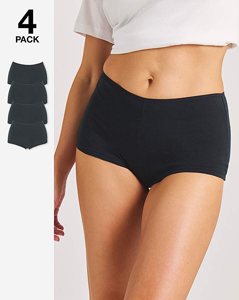 4 Pack Boy Short Knickers