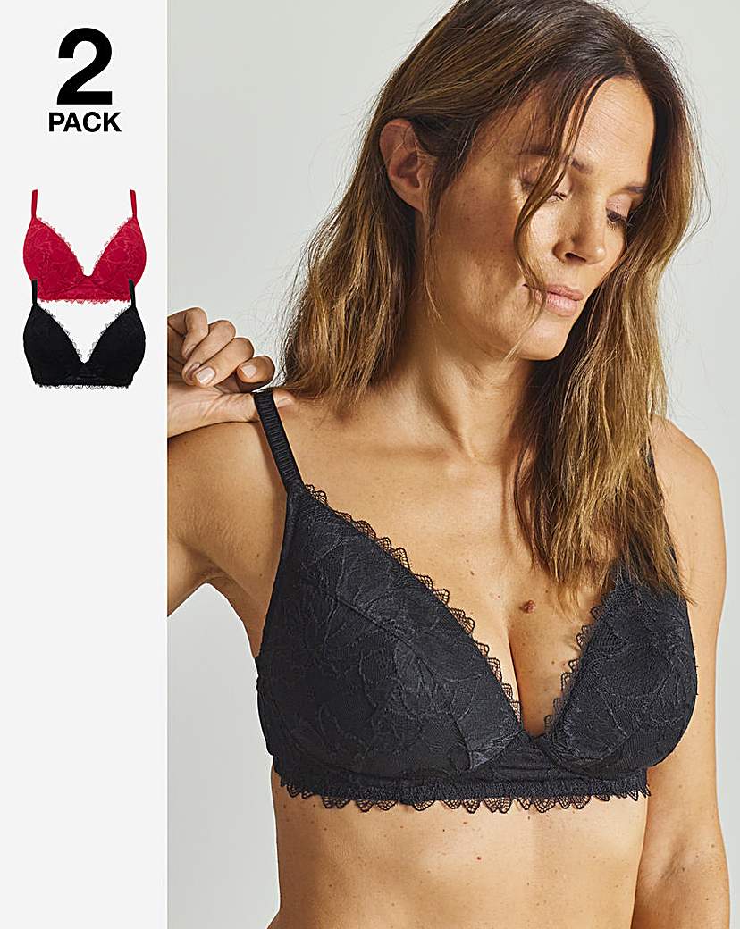 Pretty Secrets 2 Pack Willow Bralette