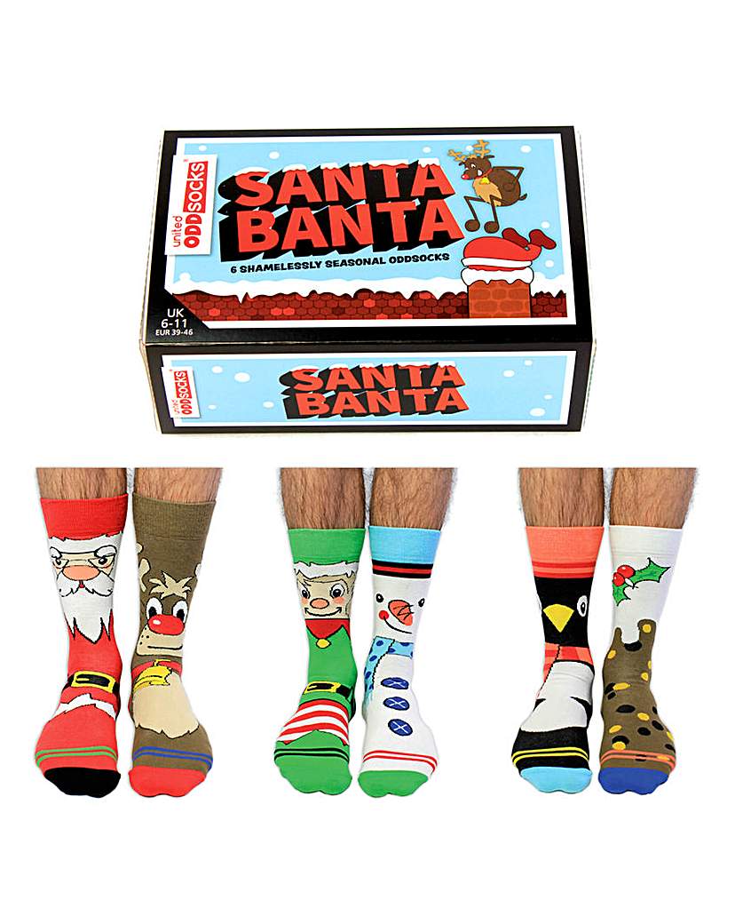 Image of Santa Banta Oddsocks