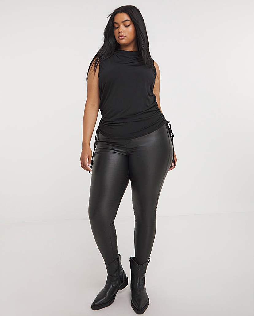Ruched Side Tank Top