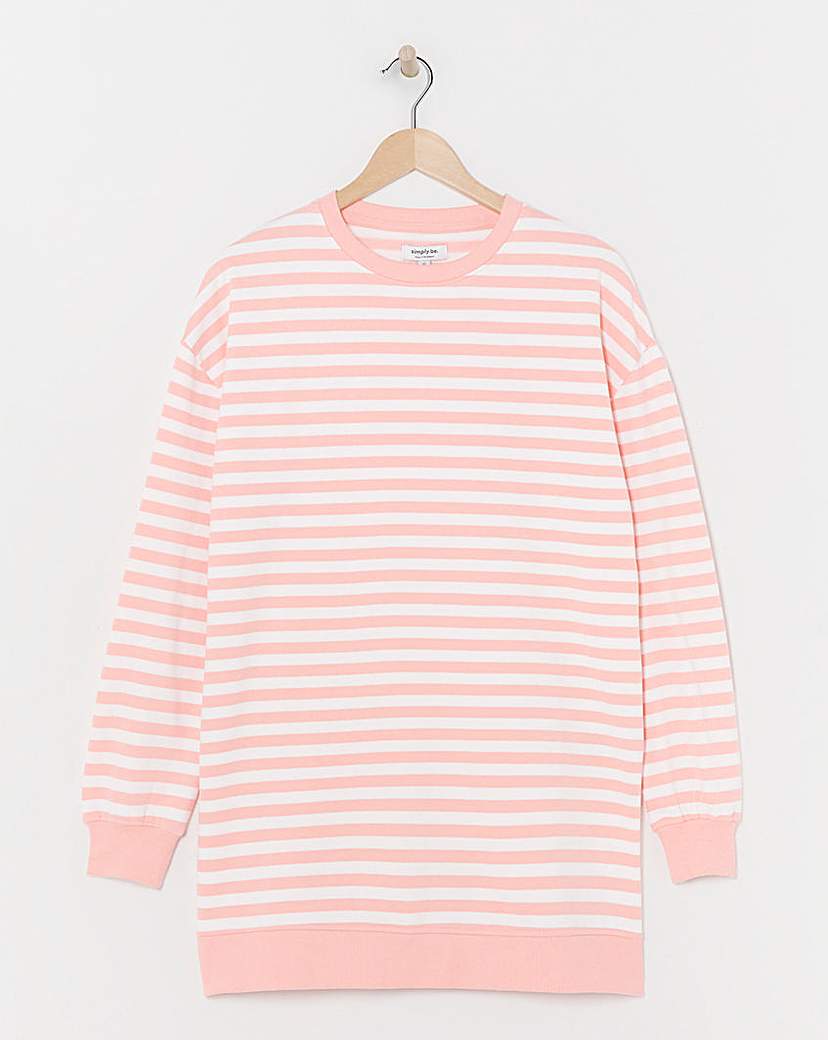 Simply Be Side Split Sweatshirt Tunic
