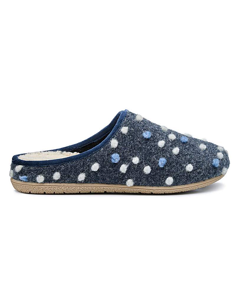 Hotter Dotty Slipper