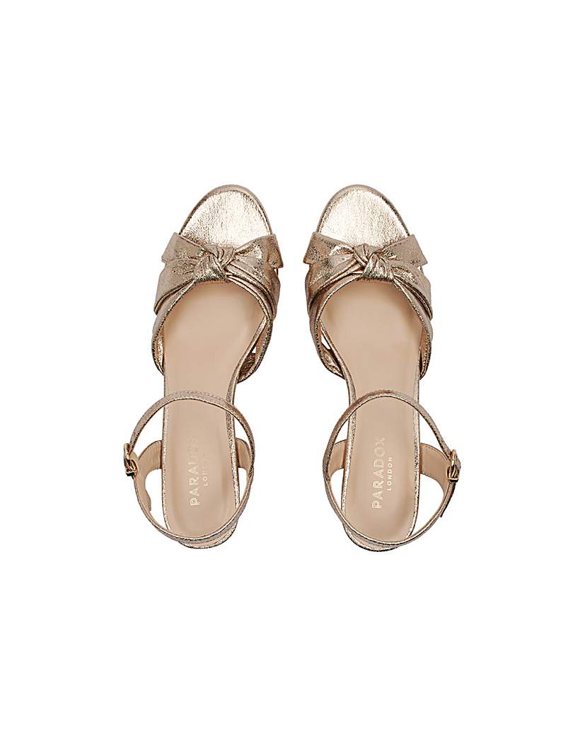 Paradox London Monique Heeled Sandals
