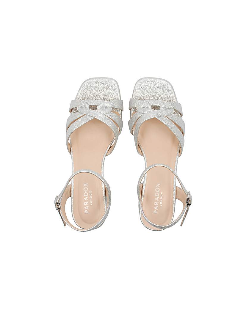 Paradox London Marcia Heeled Sandals
