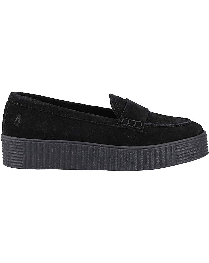 Hush Puppies - Women's Loafer - Suede - Black - Size 7 - Image 2