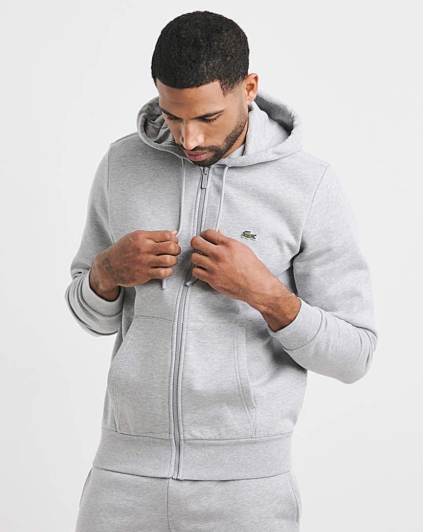 New In - Lacoste Classic Zip Through Hoodie