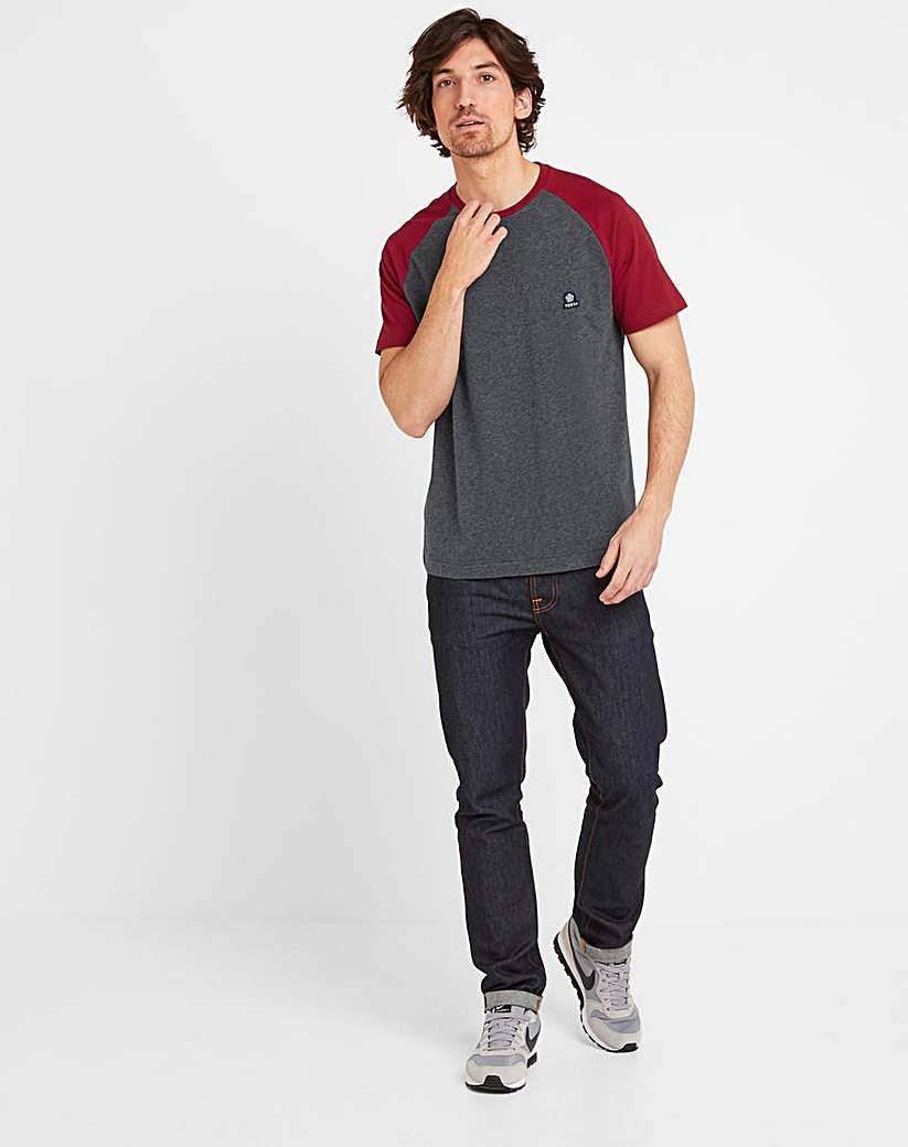 Image of Tog24 Hustwick Mens Raglan T-Shirt