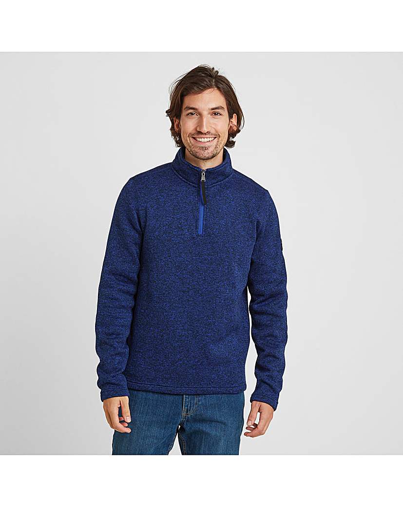 Image of Tog24 Pearson Mens Fleece Zip Neck
